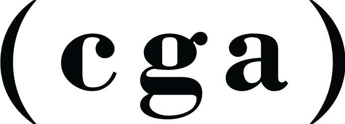 cga logo noir