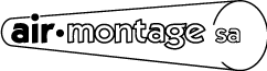 Logo airmontage noir