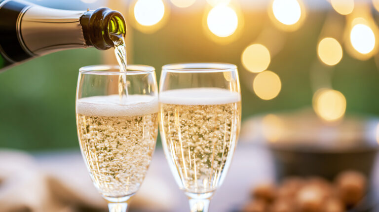 Bar à huîtres et champagne