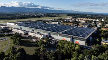 Développement durable Palexpo SA - panneaux solaires